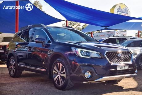 Blue 2018 Subaru Outback Wagon 3.6R