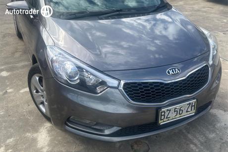 Grey 2014 Kia Cerato Sedan S