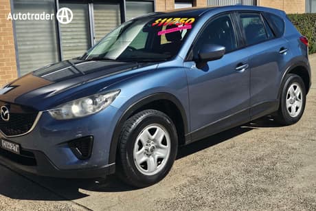Blue 2014 Mazda CX-5 Wagon Maxx (4X2)