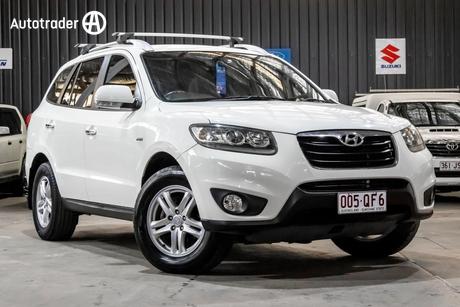 White 2011 Hyundai Santa FE SUV ELITE CRDI (4X4) CM MY10