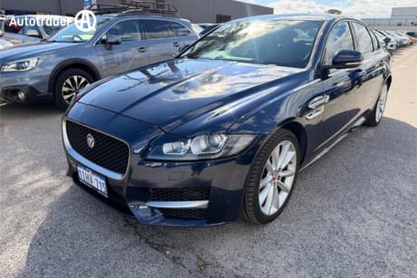 Grey 2019 Jaguar XF Sedan 20D (132Kw) R-Sport
