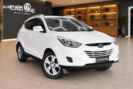 White 2015 Hyundai IX35 Wagon Active (Fwd)