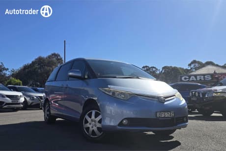 Blue 2007 Toyota Tarago Wagon Gli V6