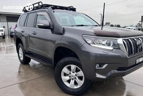 Grey 2019 Toyota Landcruiser Prado Wagon Gxl (4X4)