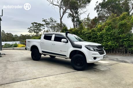 White 2016 Holden Colorado Crew Cab Chassis Ls (4X4)