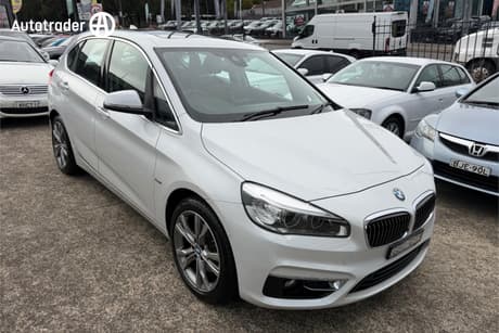 White 2015 BMW 220I Wagon Active Tourer Luxury Line