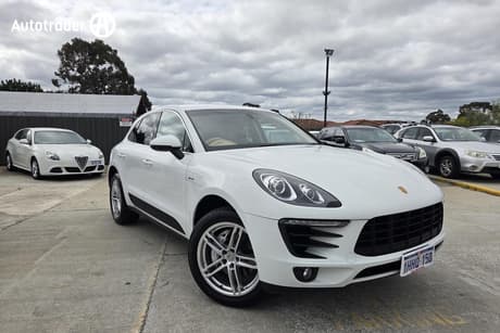White 2014 Porsche Macan Wagon S Diesel