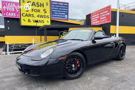 Black 2001 Porsche Boxster Roadster S