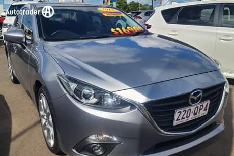 Silver 2016 Mazda 3 Sedan Sp25