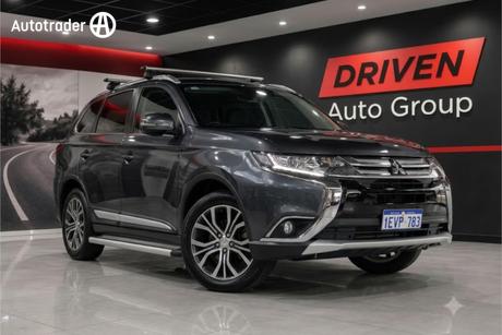 Grey 2015 Mitsubishi Outlander Wagon Ls (4X4)