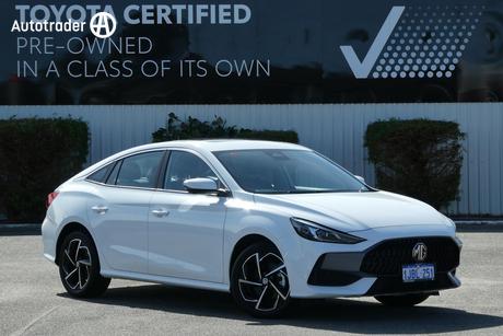White 2026 MG MG5 Sedan Essence