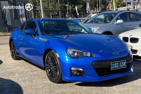 Blue 2013 Subaru BRZ Coupe