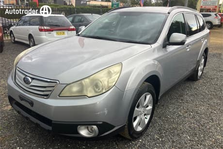 Silver 2011 Subaru Outback Wagon 2.5I