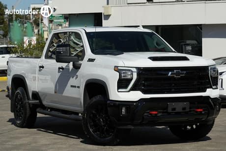 White 2026 Chevrolet Silverado HD Ute Tray LTZ PREMIUM W/TECH PACK 4X4