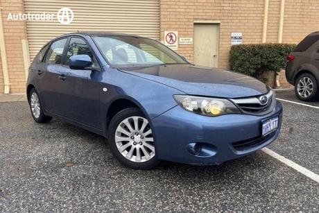 Blue 2010 Subaru Impreza Hatch R (AWD) MY11