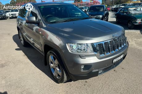 Grey 2011 Jeep Grand Cherokee Wagon Overland (4X4)