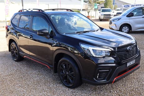 Black 2021 Subaru Forester Wagon 2.5I Sport (Awd)