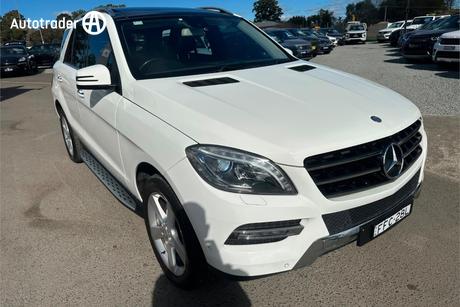 White 2015 Mercedes-Benz ML SUV ML250 BLUETEC 4X4