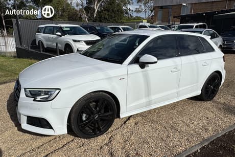 White 2020 Audi A3 Sportback 35 Tfsi (1.4 Tfsi Cod)