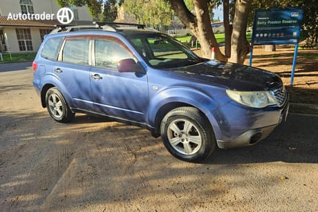 Blue 2011 Subaru Forester Wagon X