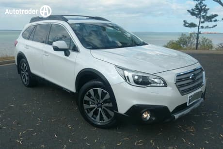 White 2016 Subaru Outback Wagon 2.5I Premium