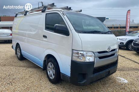 White 2015 Toyota HiAce Van Lwb