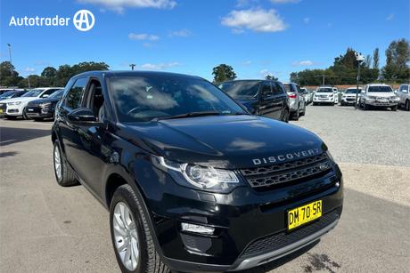 Black 2019 Land Rover Discovery Sport Wagon Sd4 (177Kw) Se Awd