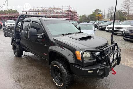 Black 2008 Holden Colorado Crew Cab Pickup Lx (4X4)