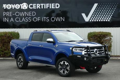 Blue 2021 GWM UTE Dual Cab Utility Cannon-L (4X4)