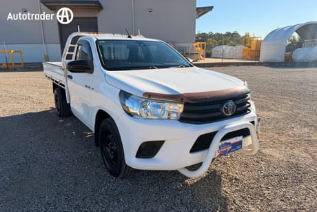 White 2020 Toyota Hilux Double Cab Pick Up Workmate