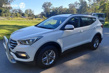 White 2018 Hyundai Santa FE Wagon Active Crdi (4X4)
