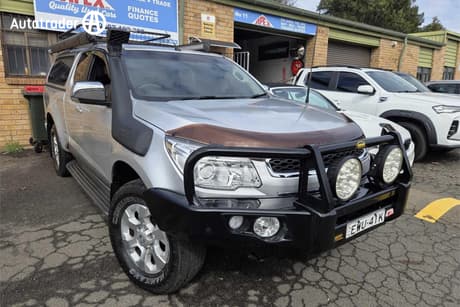 Silver 2013 Holden Colorado Crew Cab Pickup Ltz (4X4)