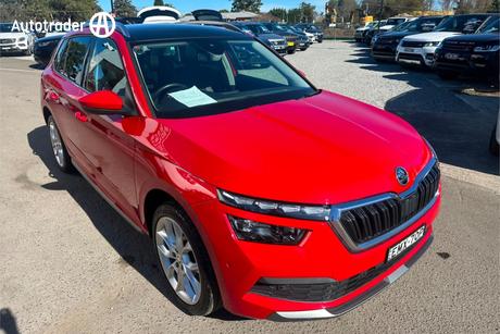 Red 2021 Skoda Kamiq Wagon 110Tsi Monte Carlo