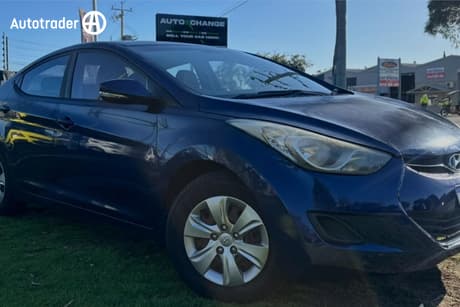 Blue 2012 Hyundai Elantra Sedan Active