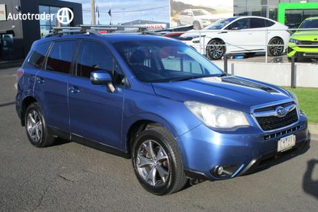 Blue 2014 Subaru Forester Wagon 2.5I Luxury Limited Edition