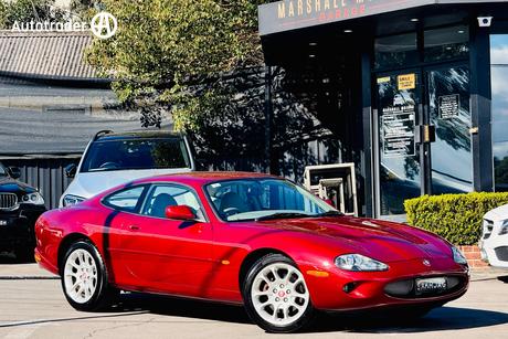 Red 1999 Jaguar XKR Coupe Classic