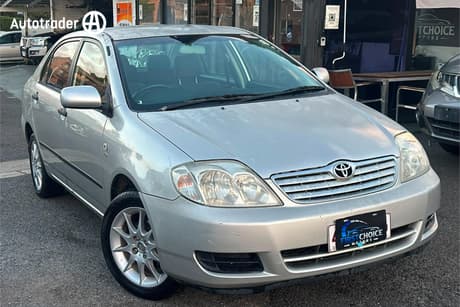 Silver 2006 Toyota Corolla Sedan Ascent