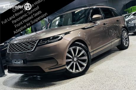 Beige 2018 Land Rover Range Rover Velar SUV D300 SE 4WD