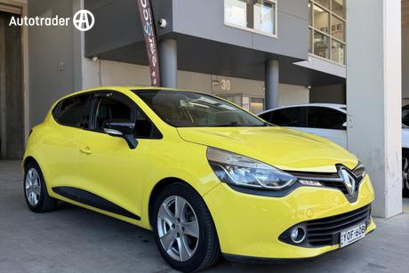 Yellow 2014 Renault Clio Hatchback Expression
