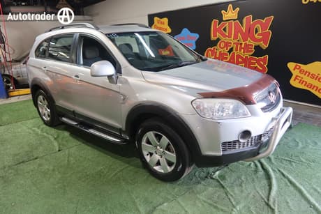 Silver 2007 Holden Captiva Wagon Cx (4X4)