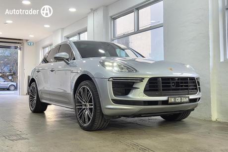 Silver 2020 Porsche Macan Wagon Turbo