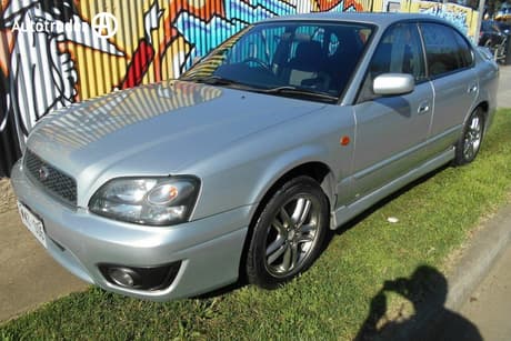 Silver 2003 Subaru Liberty Sedan Rx