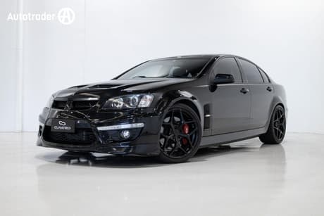 Black 2010 HSV Clubsport Sedan R8 E2 SERIES