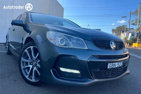 Grey 2017 Holden Commodore Sportswagon Sv6