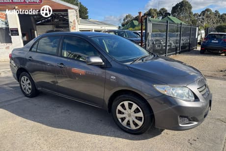 Grey 2010 Toyota Corolla Sedan Ascent
