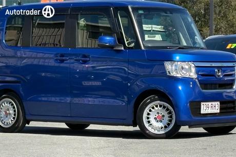 Blue 2020 Honda N-Box SUV