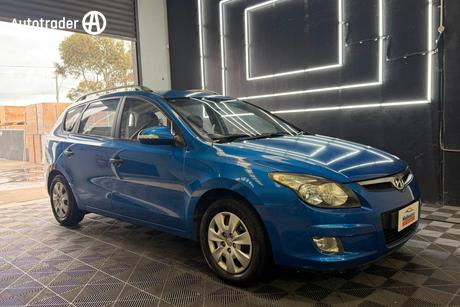 Blue 2011 Hyundai I30 Wagon Cw Sx 2.0