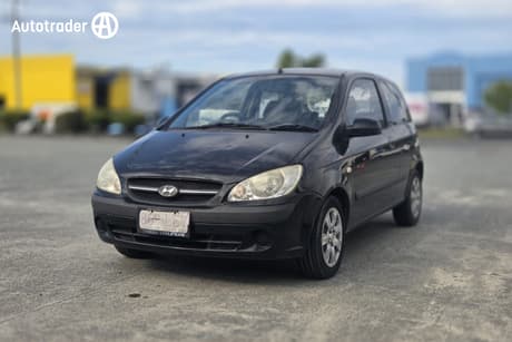 Black 2008 Hyundai Getz Hatchback Sx