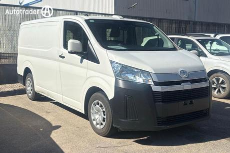 White 2022 Toyota HiAce Van Lwb