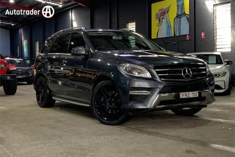 Grey 2015 Mercedes-Benz ML SUV ML250 BLUETEC 4X4